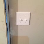 Downlights, Receptacle, and Switch