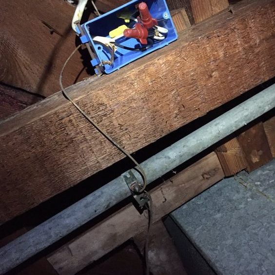 Properly Grounded Electrical Panel