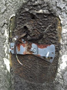Old wires in wall were in bad shape. Corrected wiring, and installed new LED fixture. Corrected Wiring